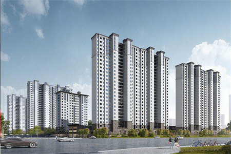 三实小附近金信花园3室2厅2卫67万126m2中档装修出售